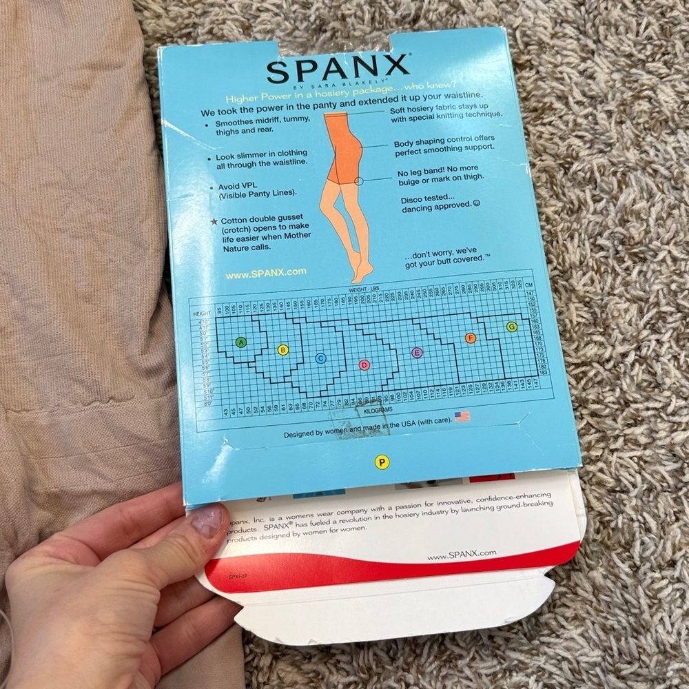 Spanx Shapewear Tan Nude size F - Picture 11 of 14